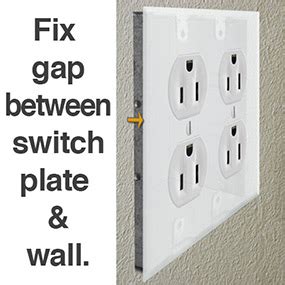 switch and outlet plate for junction box|protruding switch plate cover.